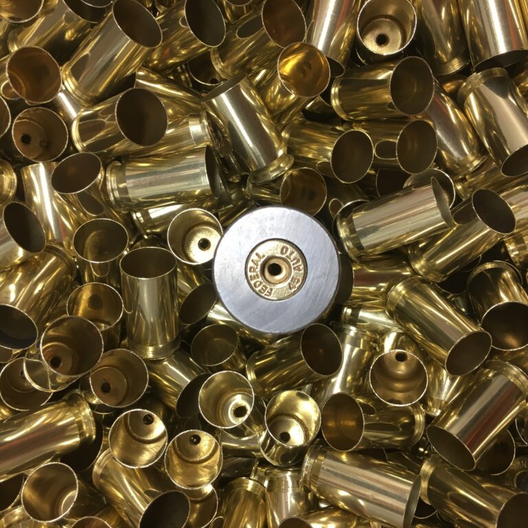 Processed 45 ACP Reloading Brass