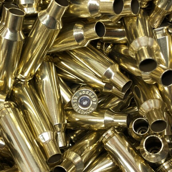 Polished 6.5 creedmoor reloading brass