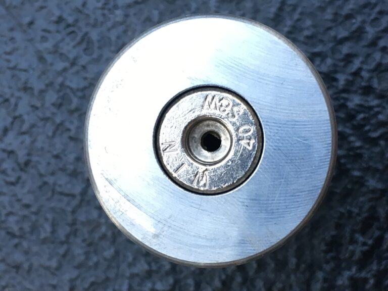 Processed 40 Smith & Wesson Nickel Plated Brass