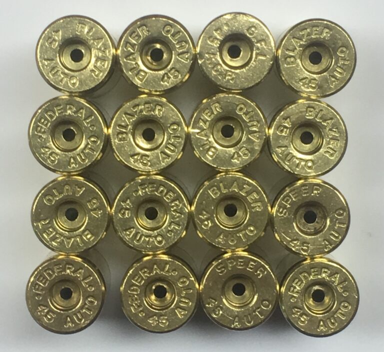 Small primer 45 acp reloading brass