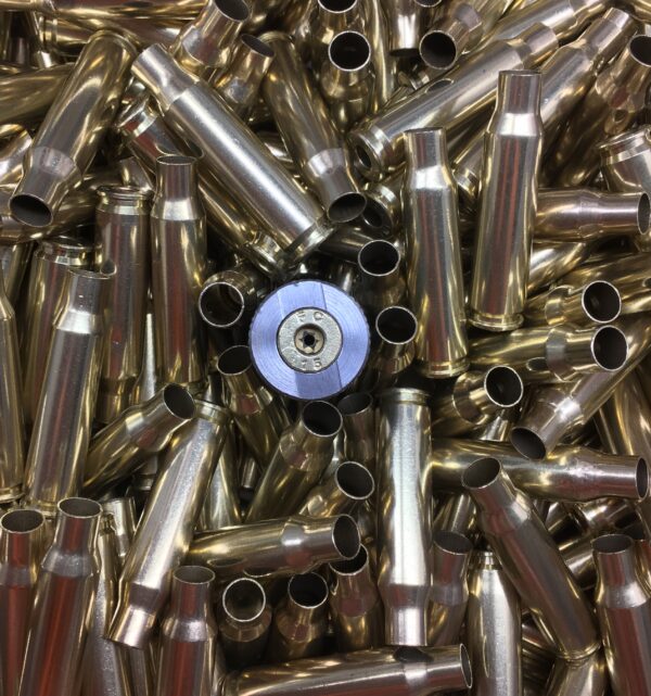 Processed once fired 308 reloading brass