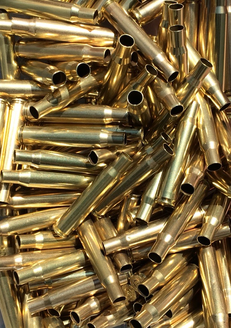 once fired winchester 9mm brass
