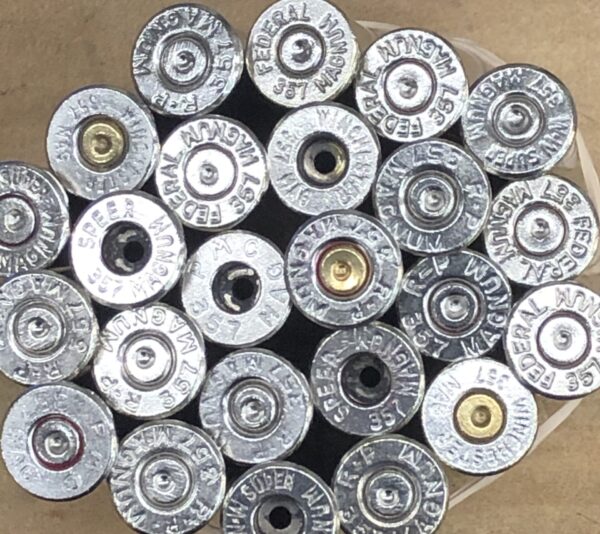 nickel 357 magnum brass