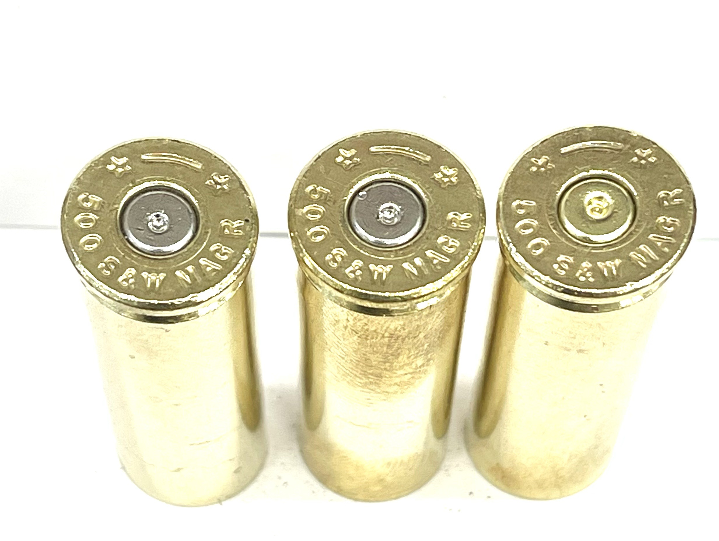 Once Fired 500 Smith And Wesson Magnum Blue Ridge Brass