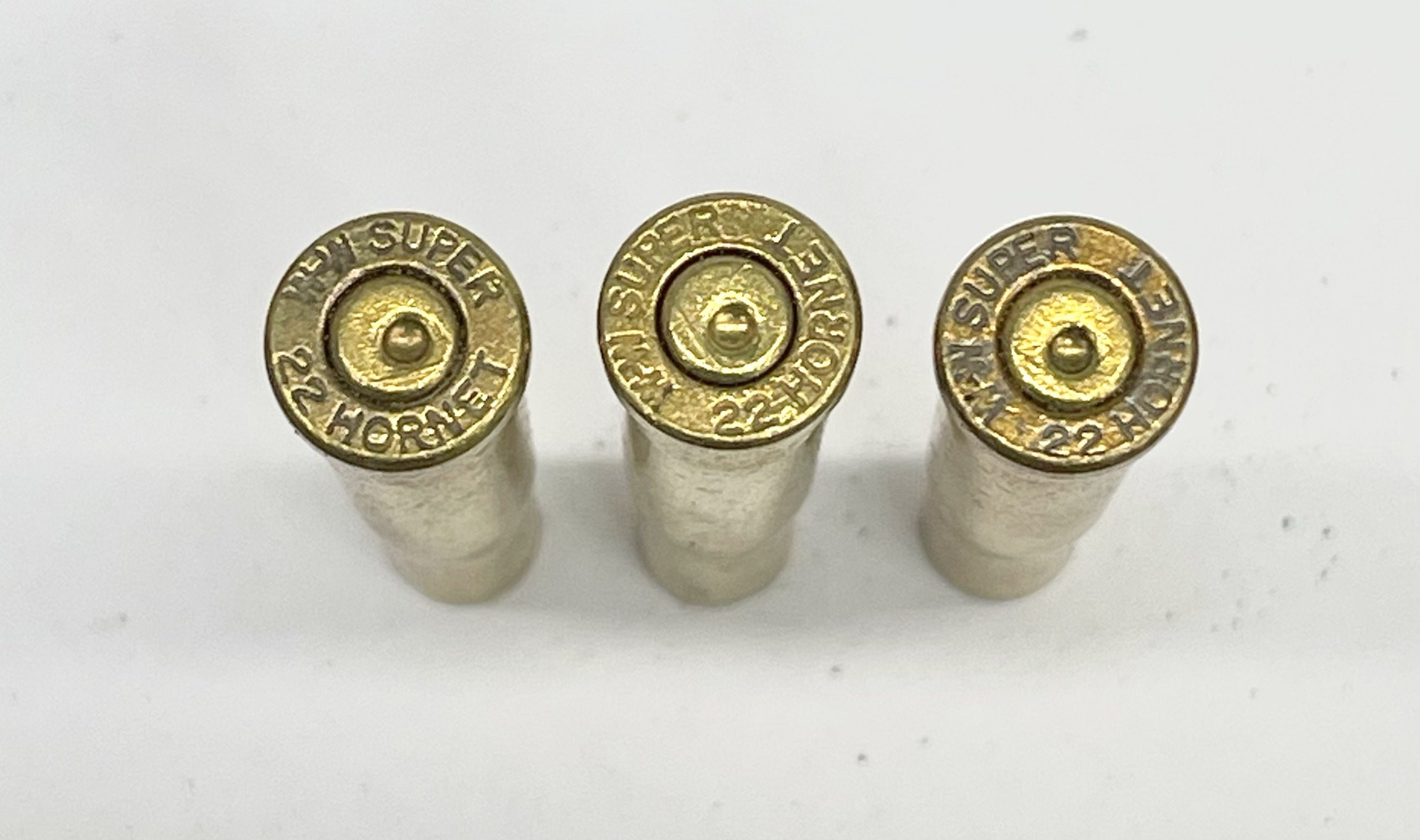 22 Hornet Once Fired Reloading Brass - Blue Ridge Brass