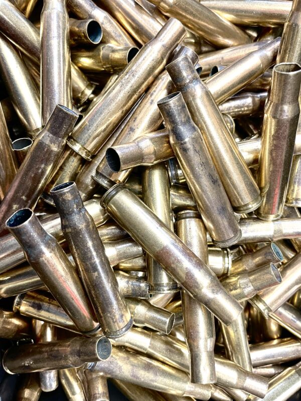 50 Caliber BMG Polished Once-Fired Brass (BLEMISHED)