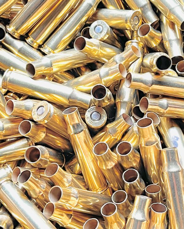 New Federal 308 Primed brass