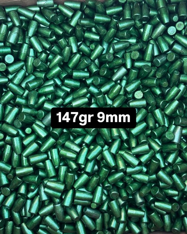 147gr Coated 9mm Bullets