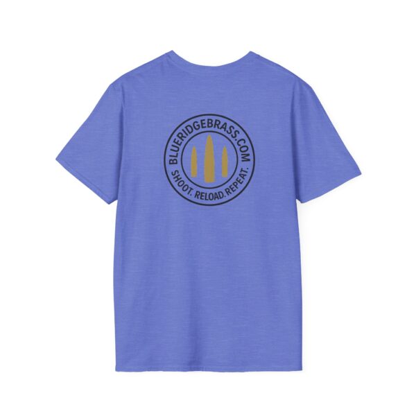 Black - Shoot Reload Repeat Brass Life Unisex T-Shirt Graphic Tee - Image 32