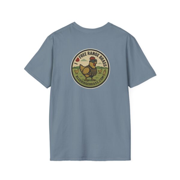 "I Love Free Range Brass" Unisex Softstyle T-Shirt - Image 39