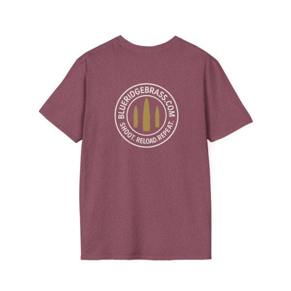 Shoot Reload Repeat Brass Life Unisex T-Shirt Graphic Tee - Image 26