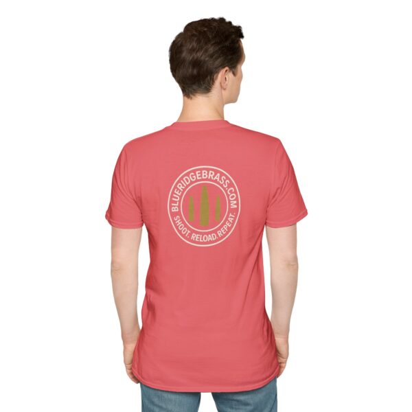 Shoot Reload Repeat Brass Life Unisex T-Shirt Graphic Tee - Image 11