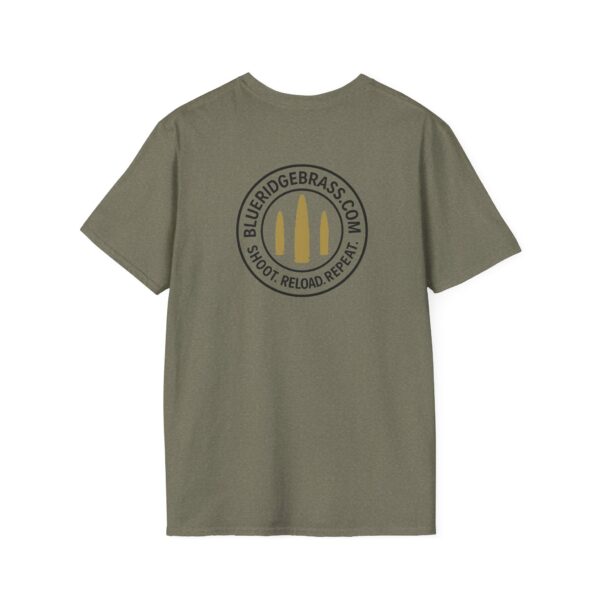 Black - Shoot Reload Repeat Brass Life Unisex T-Shirt Graphic Tee - Image 26