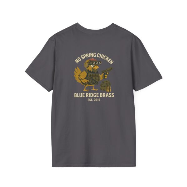 Dark- No Spring Chicken Unisex T-Shirt #BrassLife Shirt Graphic Tee - Image 14