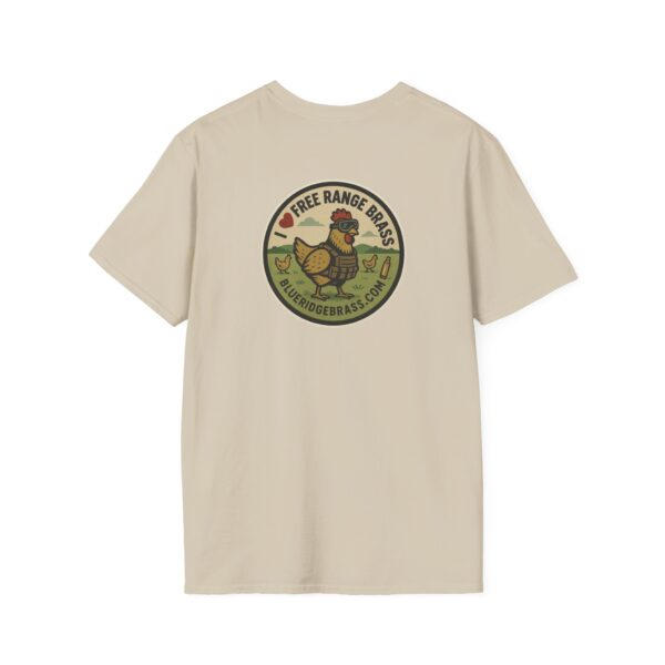 "I Love Free Range Brass" Unisex Softstyle T-Shirt - Image 12