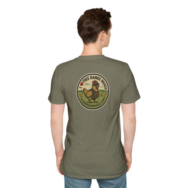 "I Love Free Range Brass" Unisex Softstyle T-Shirt - Image 20