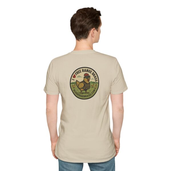 "I Love Free Range Brass" Unisex Softstyle T-Shirt - Image 15