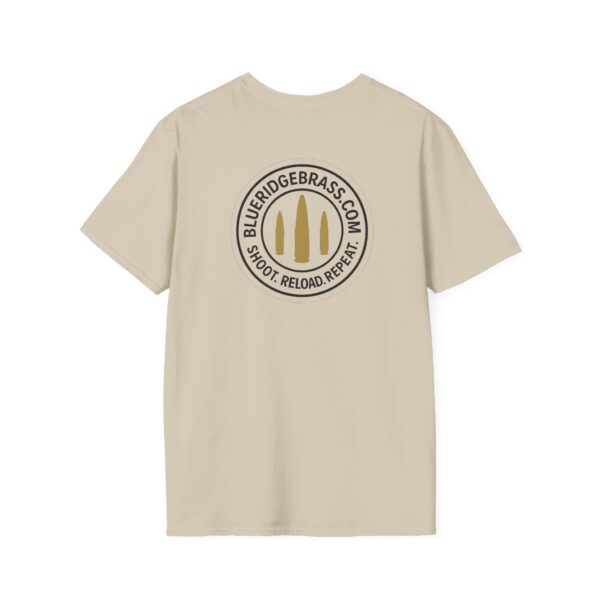 Black - Shoot Reload Repeat Brass Life Unisex T-Shirt Graphic Tee - Image 20