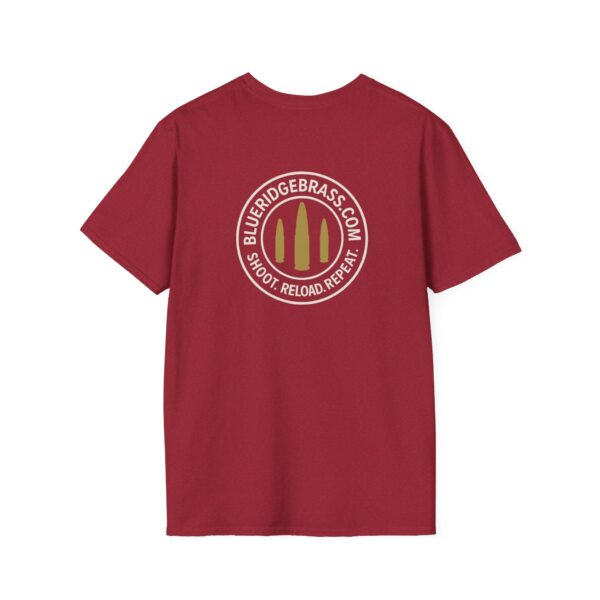 Shoot Reload Repeat Brass Life Unisex T-Shirt Graphic Tee - Image 32