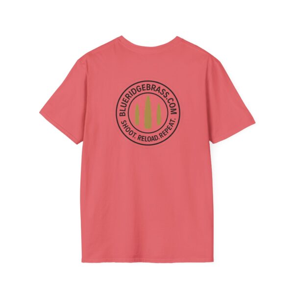 Black - Shoot Reload Repeat Brass Life Unisex T-Shirt Graphic Tee - Image 14