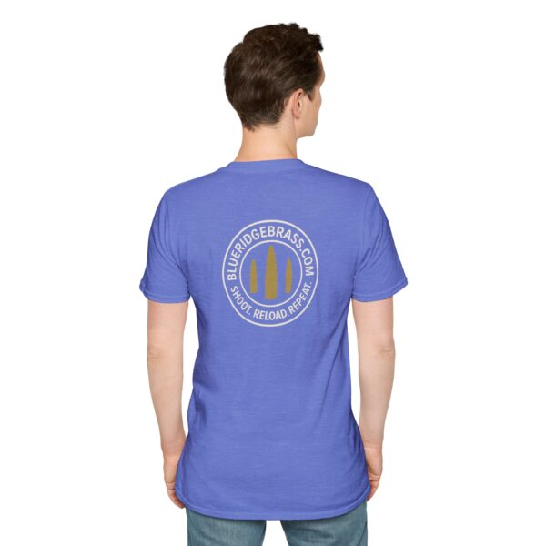 Shoot Reload Repeat Brass Life Unisex T-Shirt Graphic Tee - Image 23