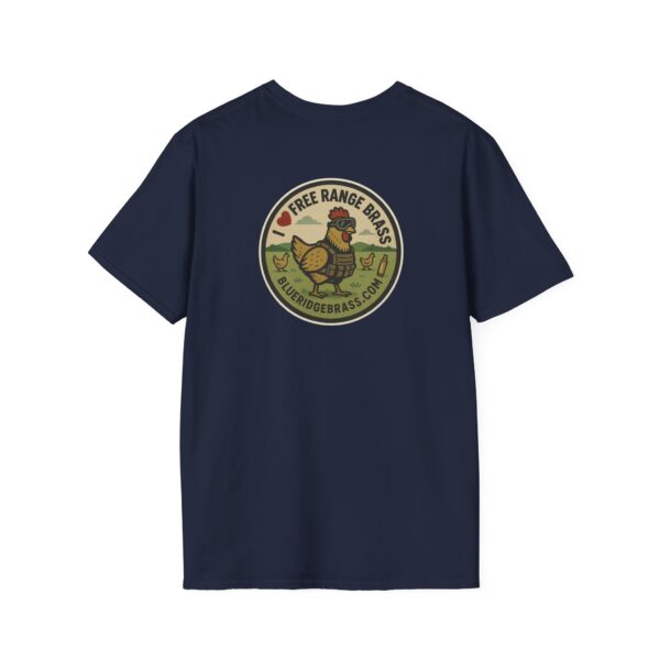 "I Love Free Range Brass" Unisex Softstyle T-Shirt - Image 27