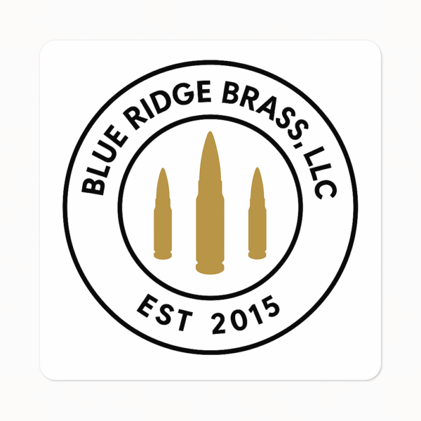 Blue Ridge Brass, LLC Logo stickers - Image 2