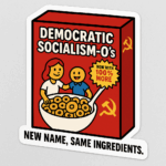 Democratic Socialism-O's Sticker