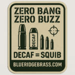 Decaf Equals Squib Sticker