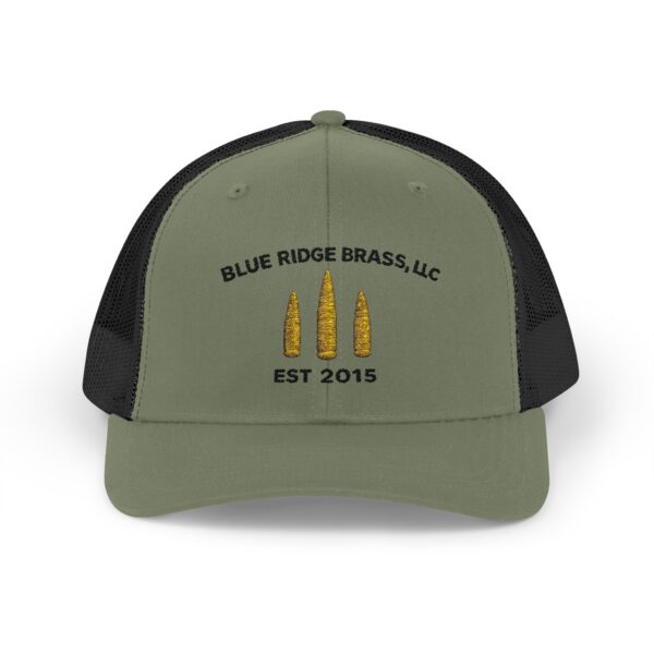 Blue Ridge Brass Trucker Cap - EST 2015 Ammo Logo Snapback